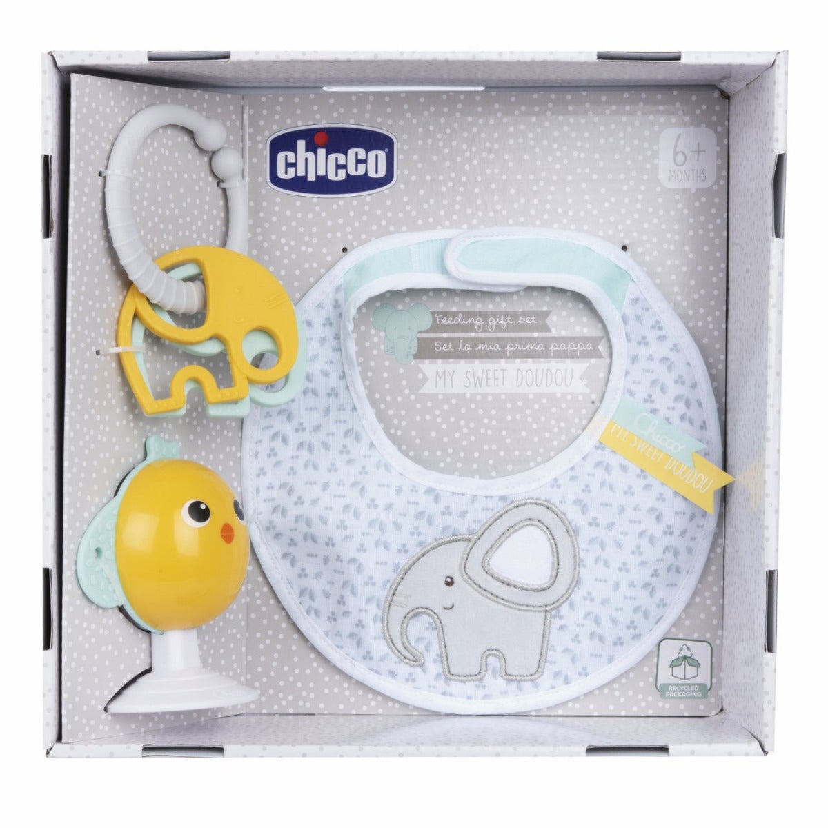 Chicco set cadou masa bebelusului My Sweet Doudou 6m+ Imagine principală a produsului