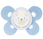 Chicco set cadou Natural Feeling 0m+ Albastru cu ursulet