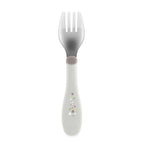 Chicco set lingurita si furculita inox 18m+ Grey