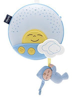 Chicco Proiector muzical pentru patut din lemn Sunset 0m+ Albastru