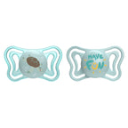 Chicco suzeta ortodontica Physio Forma Light 6-16 luni 2 buc Boy