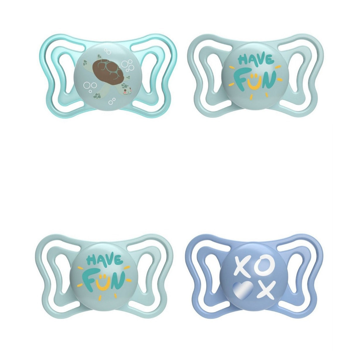 Chicco suzeta ortodontica Physio Forma Light 6-16 luni 2 buc Boy Imagine principală a produsului