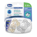 Chicco suzeta ortodontica Physio Forma Light 6-16 luni 2 buc Unisex