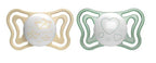 Chicco suzeta ortodontica Physio Forma Light Night 2-6 luni 2 buc Unisex