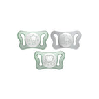 Chicco suzeta silicon fluorescenta Physio Forma Micro 0-2 luni 2 buc