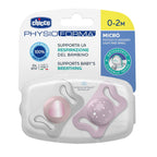 Chicco suzeta silicon Physio Forma Micro 0-2 luni 2 buc Girl