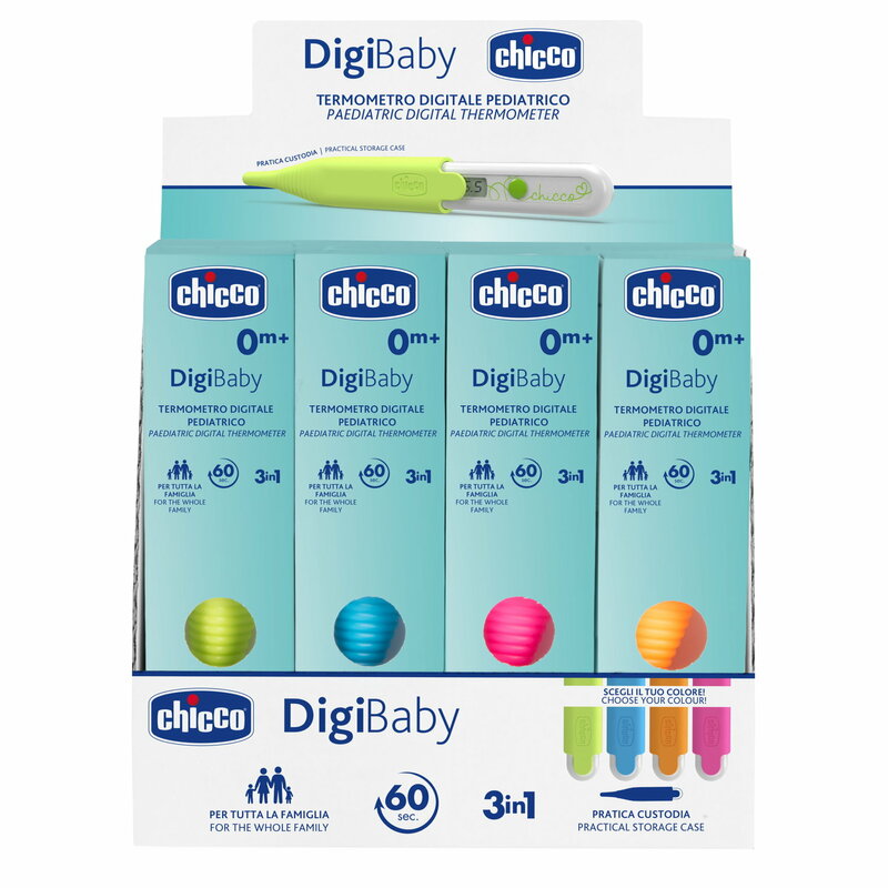 Chicco termometru digital 3in1 Digi Baby cu husa 0m+ Imagine secundară a produsului