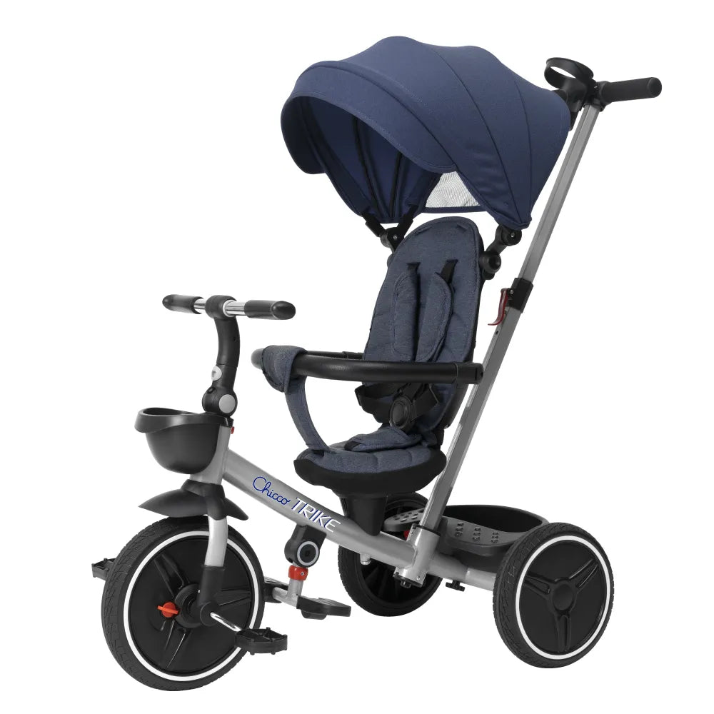 Chicco Tricicleta 4in1 pliabila 10 luni - 5 ani Blue Imagine principală a produsului
