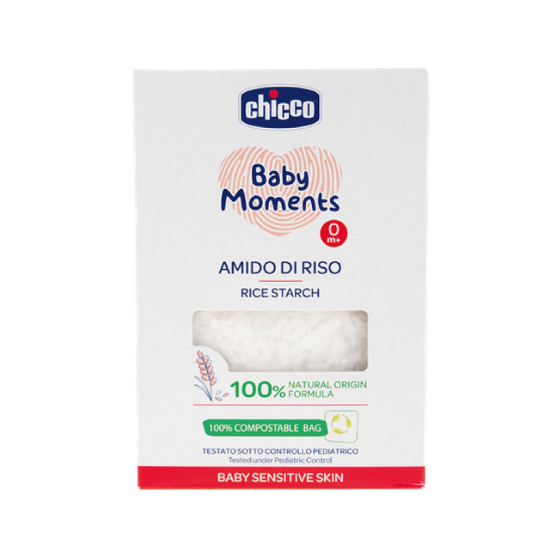 Chicco Baby Moments Sensitive amidon dermatologic din orez 