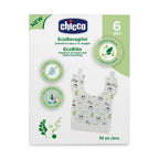 Chicco bavetica de unica folosinta ecologica 6m+ 36 buc