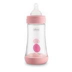 Chicco biberon Perfect 5 cu tetina silicon flux mediu, 240 ml 01