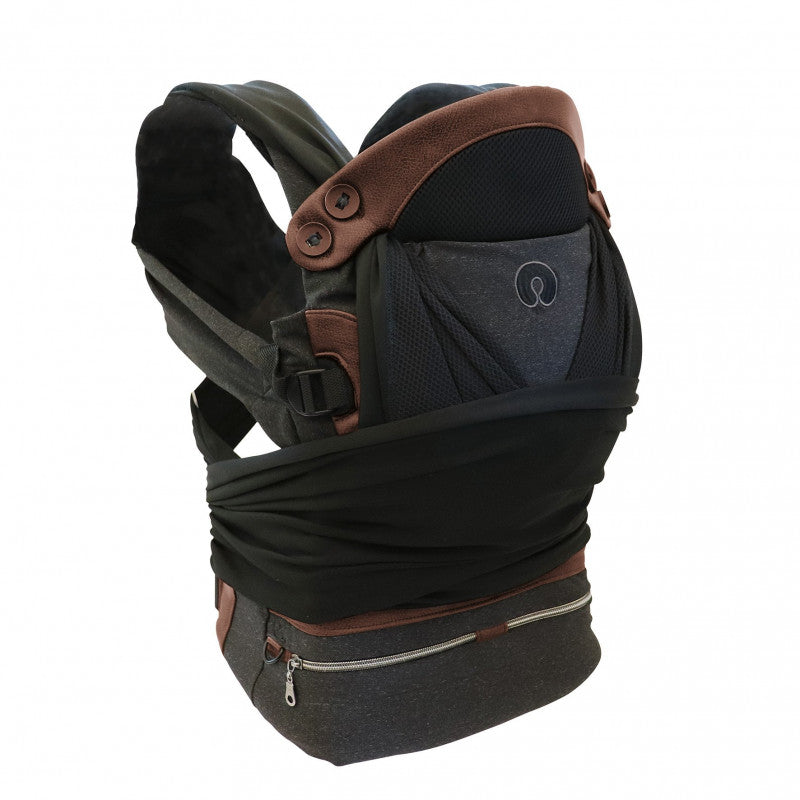 Chicco Boppy ComfyFit Adjust marsupiu 0m+, Charcoal
