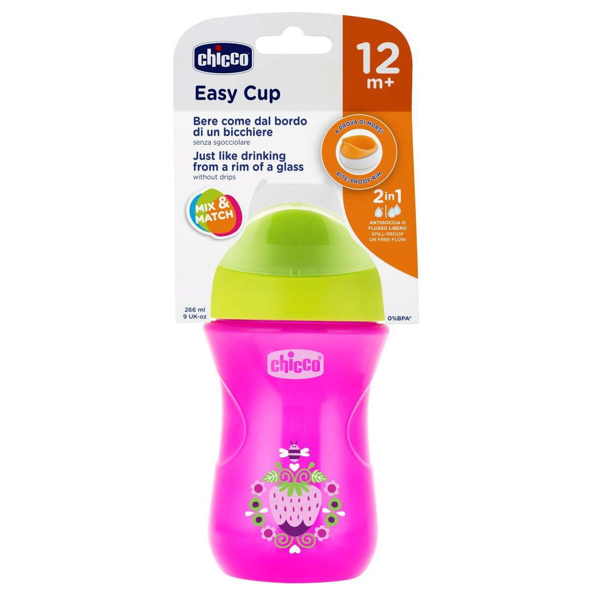 Chicco canita Easy Cup 266 ml 12m+