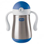 Chicco canita inox Power Cup termorezistenta cu pai si maner 01