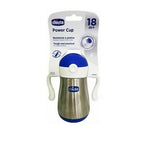 Chicco canita inox Power Cup termorezistenta cu pai si maner 03