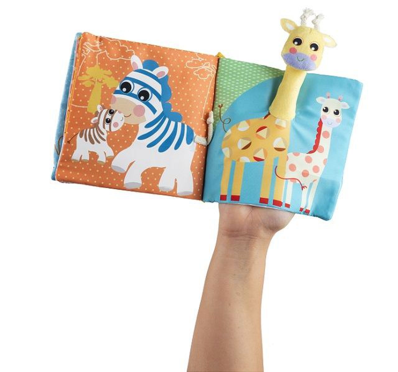 Chicco carticica moale Animal`s Book 3-24 luni