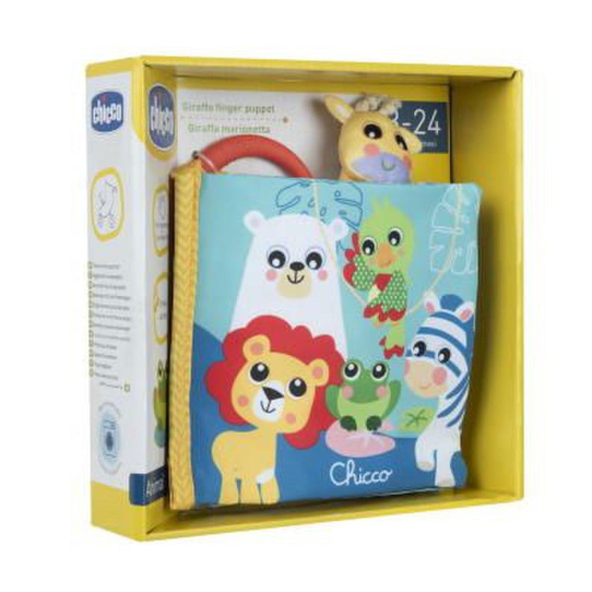 Chicco carticica moale Animal`s Book 3-24 luni
