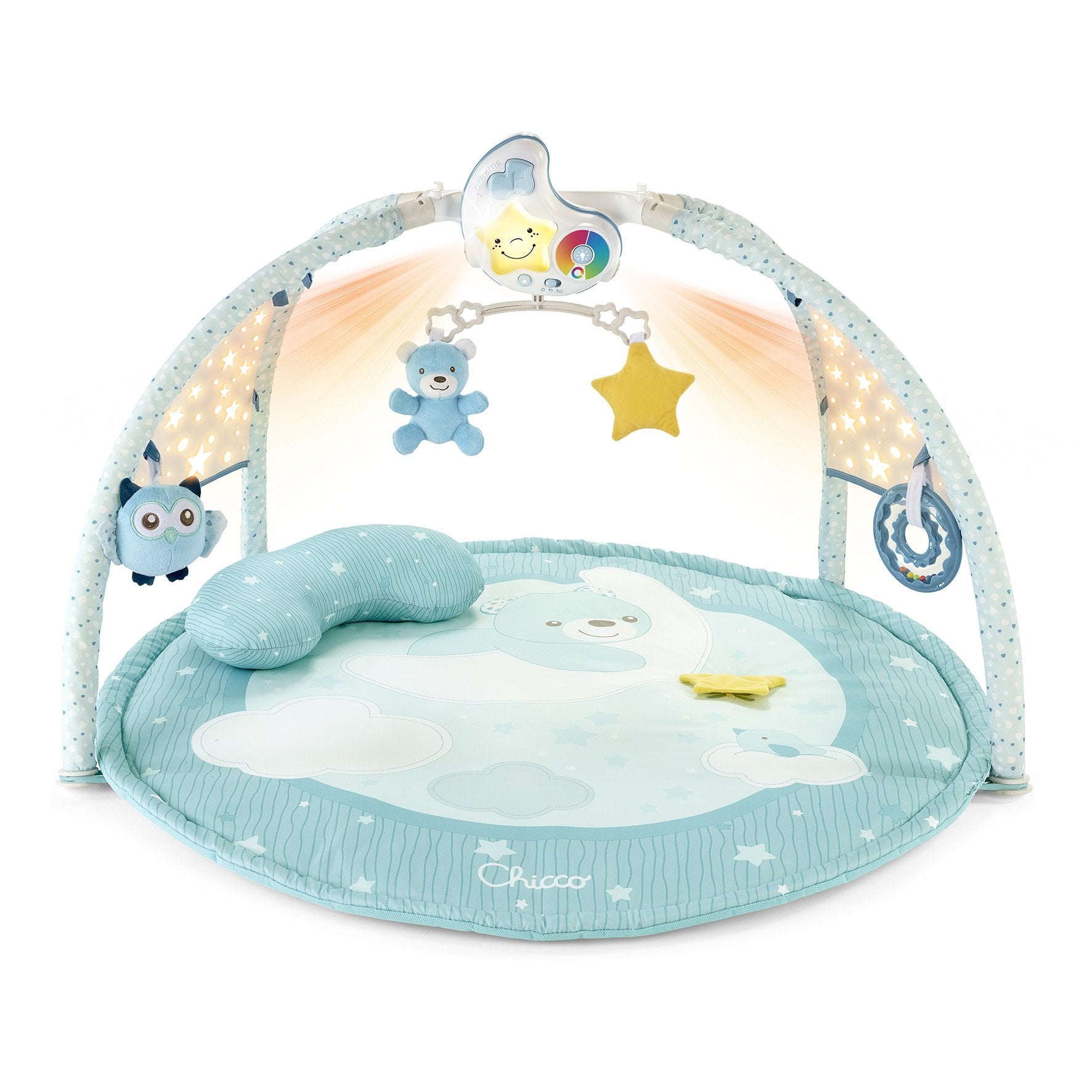 Chicco covor de joaca Enjoy Colours Gym 0m+ Blue 01