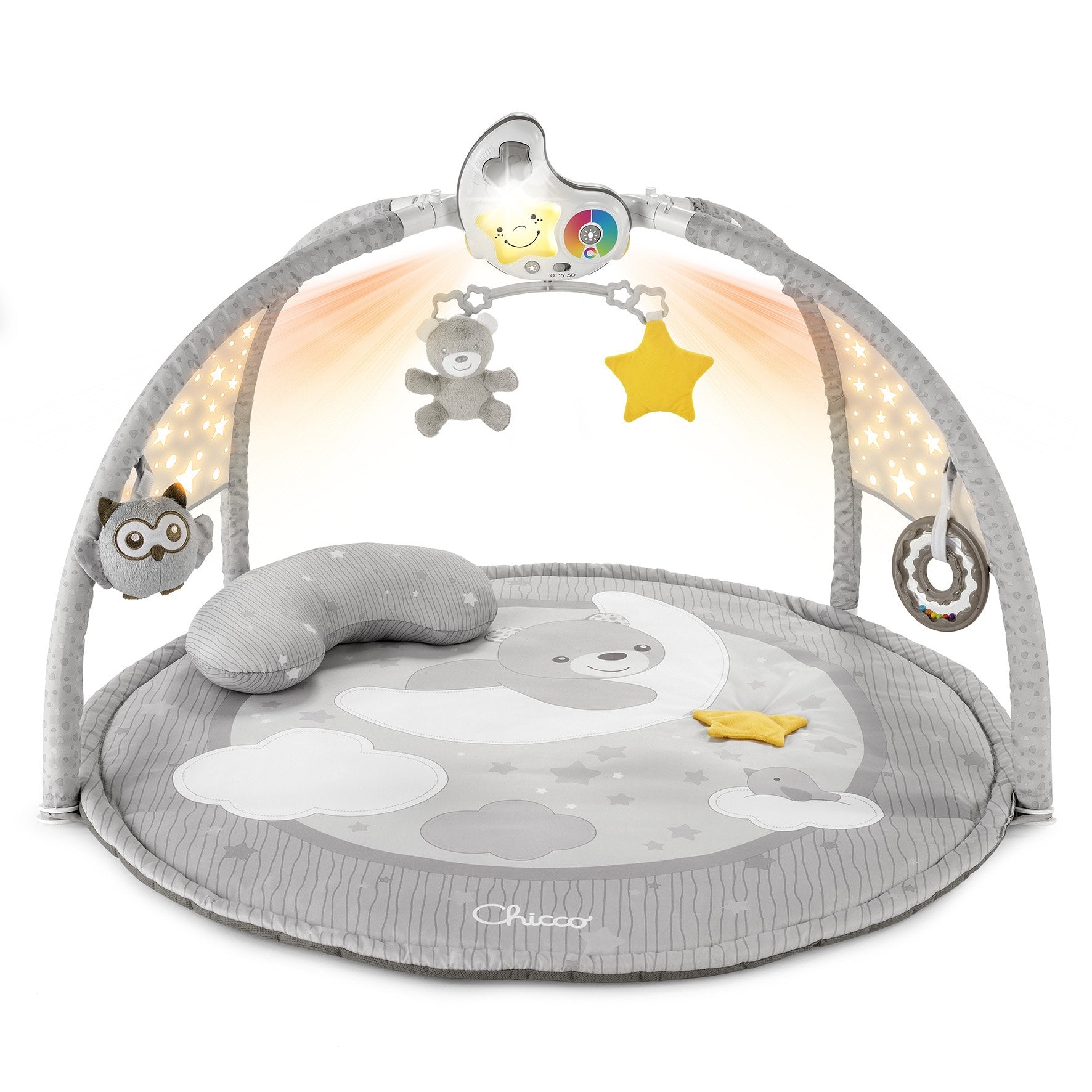 Chicco covor de joaca Enjoy Colours Gym 0m+ Neutru 98660 01