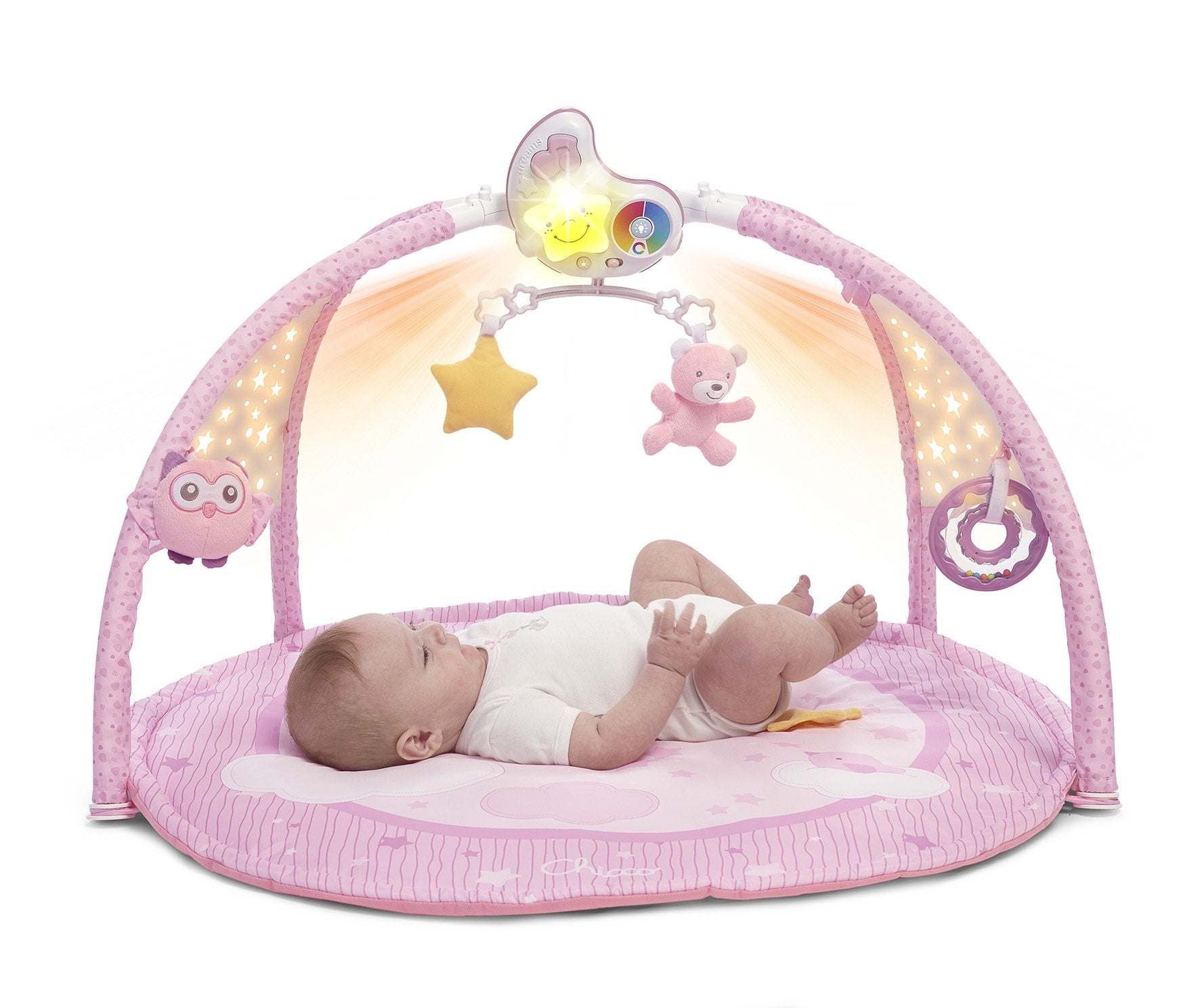 Chicco covor de joaca Enjoy Colours Gym 0m+ Pink 1
