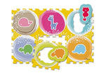Chicco covor tip puzzle 93 x 62 cm pentru 12m+, Animale 01