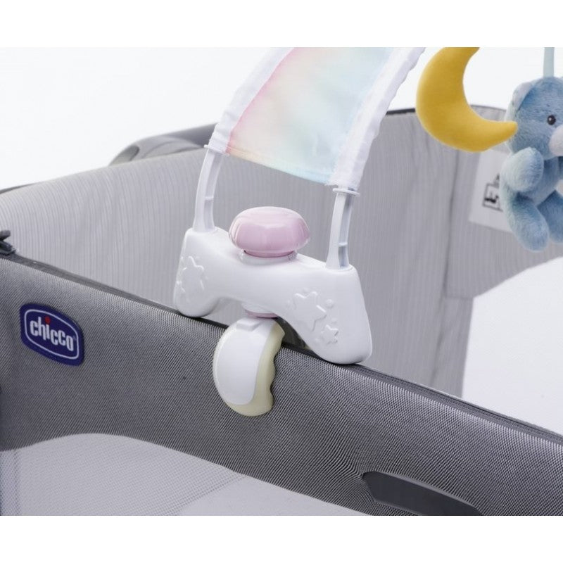 Chicco jucarie 2in1 arcada si lampa de veghe Rainbow Sky 0m+