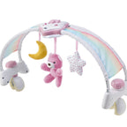 Chicco jucarie 2in1 arcada si lampa de veghe Rainbow Sky 0m+,  Pink