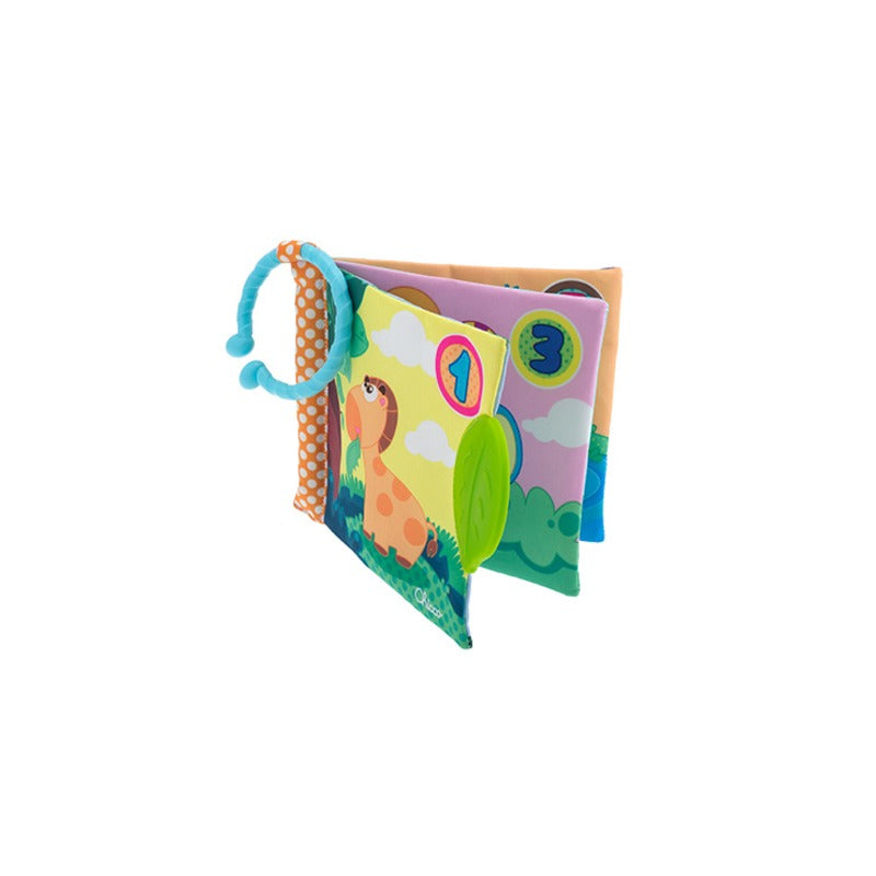 Chicco jucarie carticica 1-2-3 Baby Senses 3m+ Gradina zoologica 72376.02