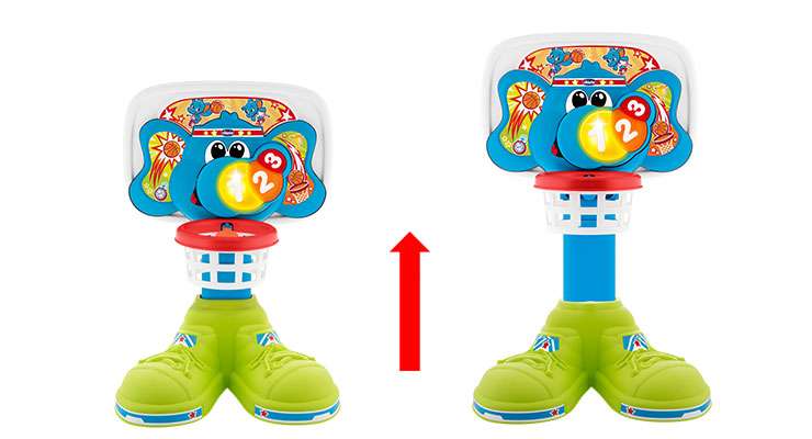 Chicco jucarie cu sunete si lumini cos basket Fit&Fun 02