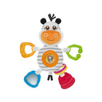 Chicco jucarie gingivala si zornaitoare 6m+, Mr.Zebra 7202.01