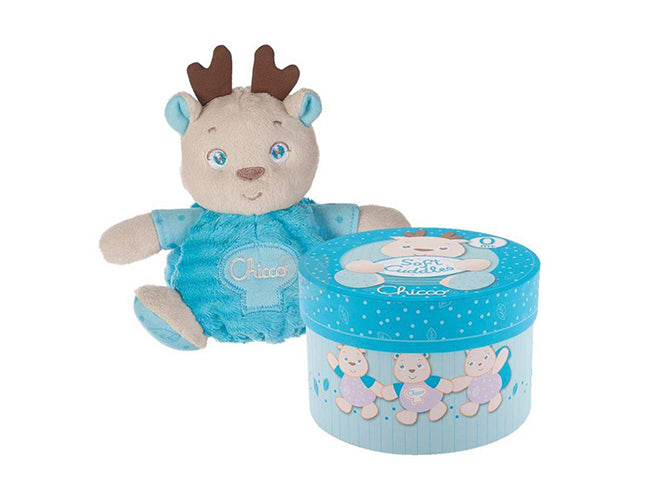 Chicco jucarie plus in cutie cadou 0m+, Ren albastru 74952 01
