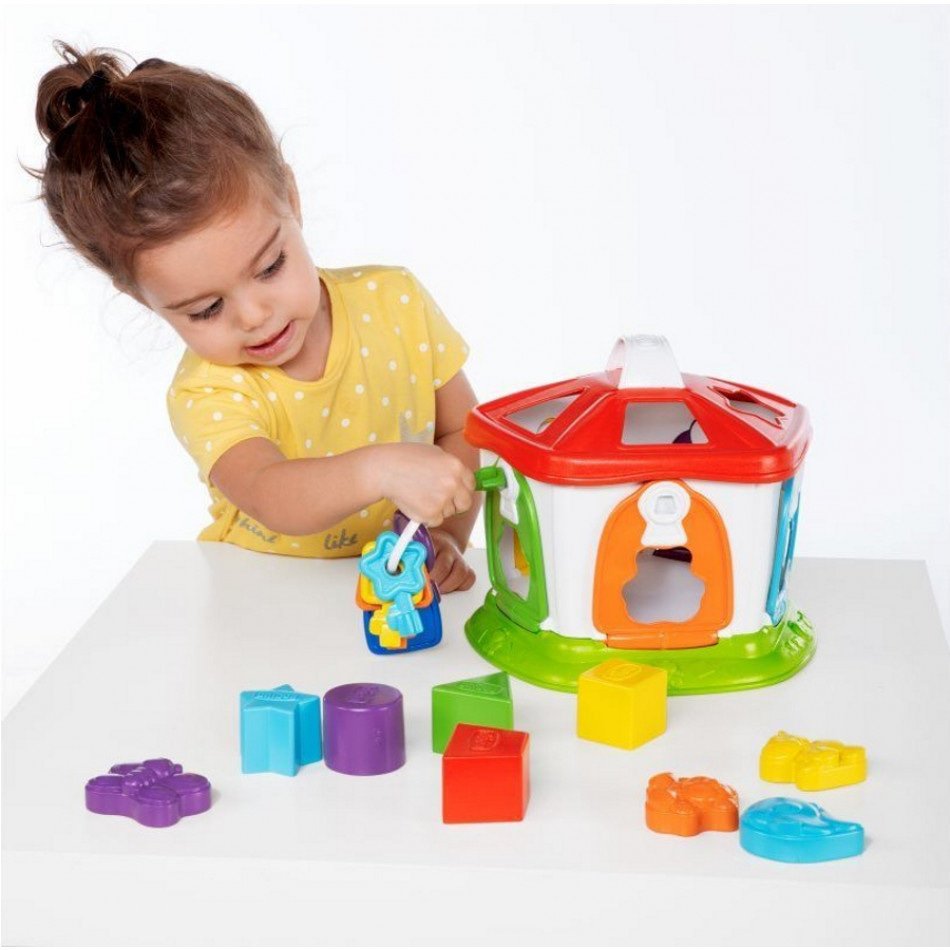 Chicco jucarie sortator 2in1 Casuta cu animale, Animal Cottage pentru  1-4 ani Imagine secundară a produsului