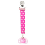 Chicco lant suzeta cu inel 2in1, Roz 93411
