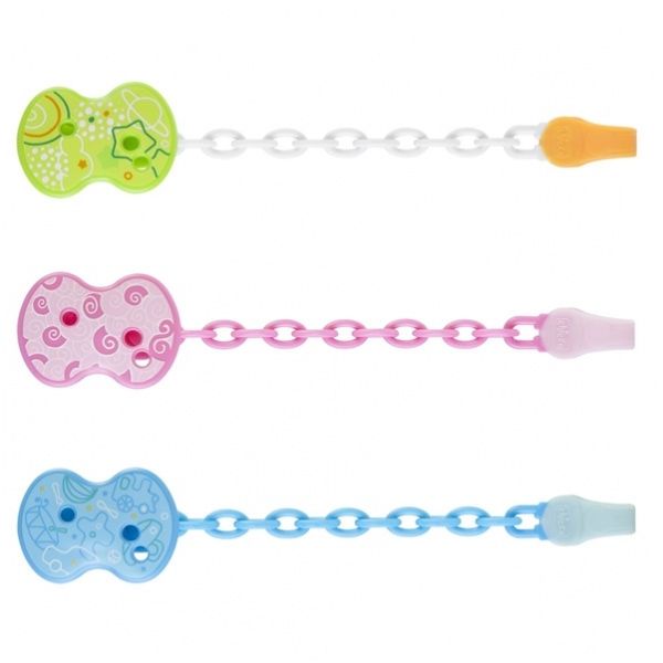 Chicco Lantisor Suzeta  0m+ 1 buc/set Mixed