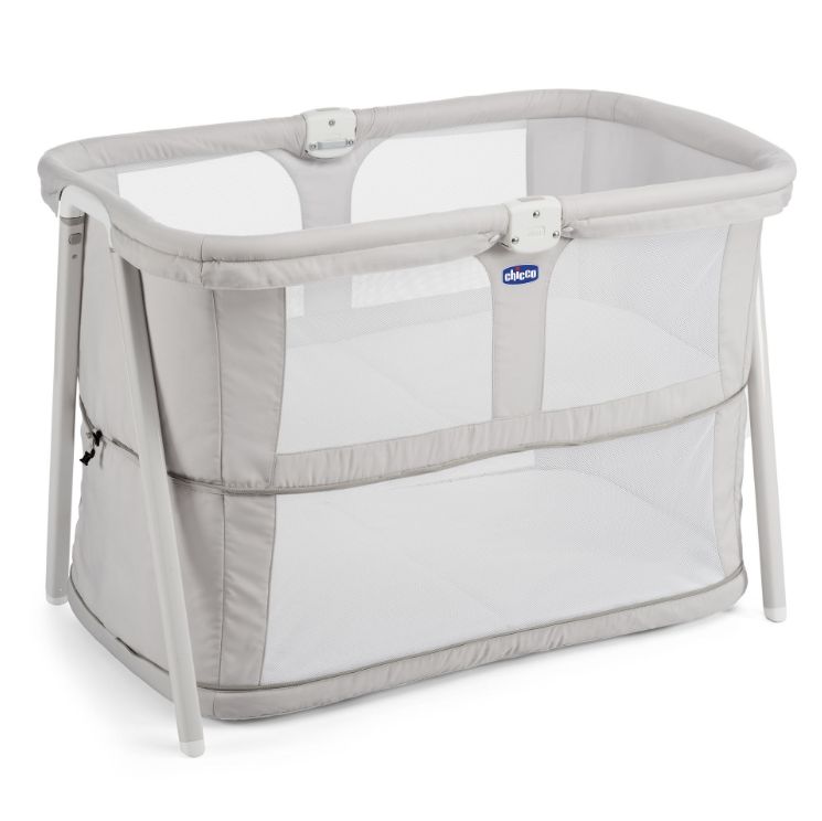 Chicco patut Lullago Zip 2in1 Light Grey 02