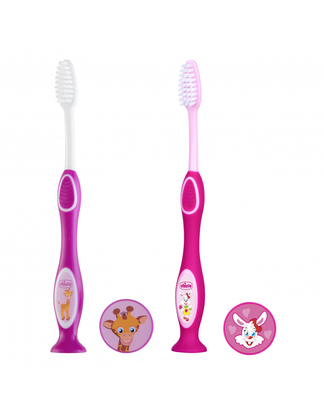 Chicco periuta pentru dinti de lapte 3-6 ani, Roz 01 Imagine principală a produsului