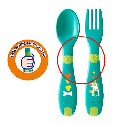 Chicco primul meu set de tacamuri 12m+