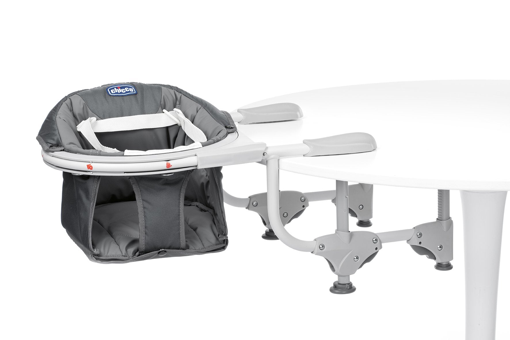 Chicco Scaun atasabil la masa 360 grade 6m+, Graphite 01 Imagine principală a produsului