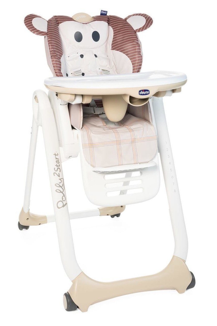 Chicco scaun masa Polly 2 Start 0m+ Monkey 807920533 01 Imagine principală a produsului