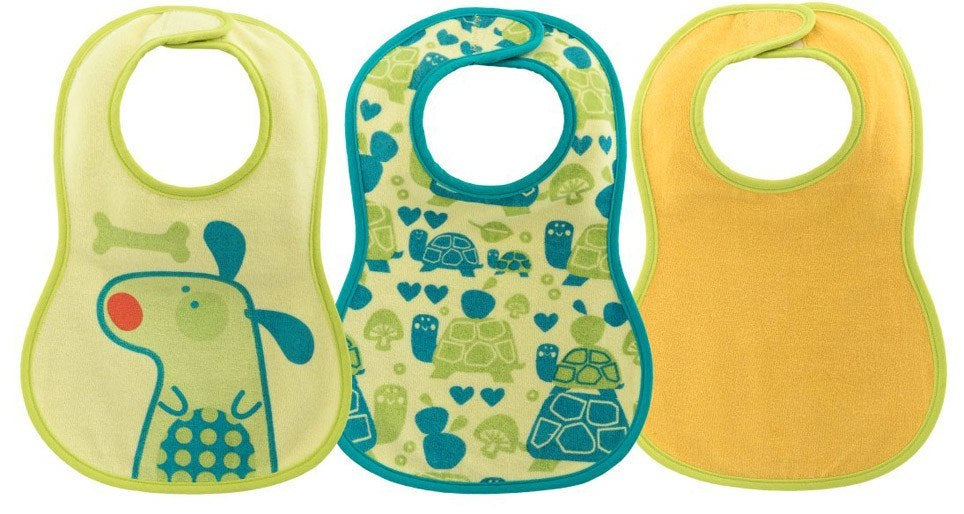 Chicco set bavete 3 piese Easy Meal 6m+