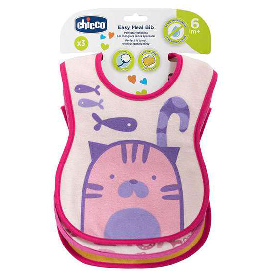 Chicco set bavete frotir 6m+ 3 buc 04