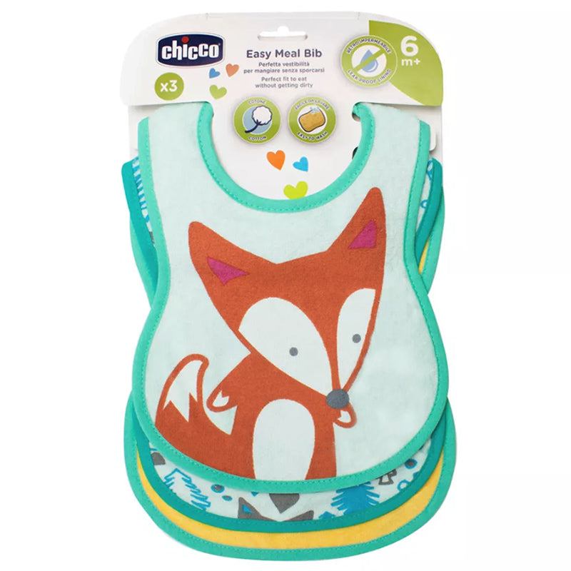 Chicco set bavete frotir 6m+ 3 buc 02