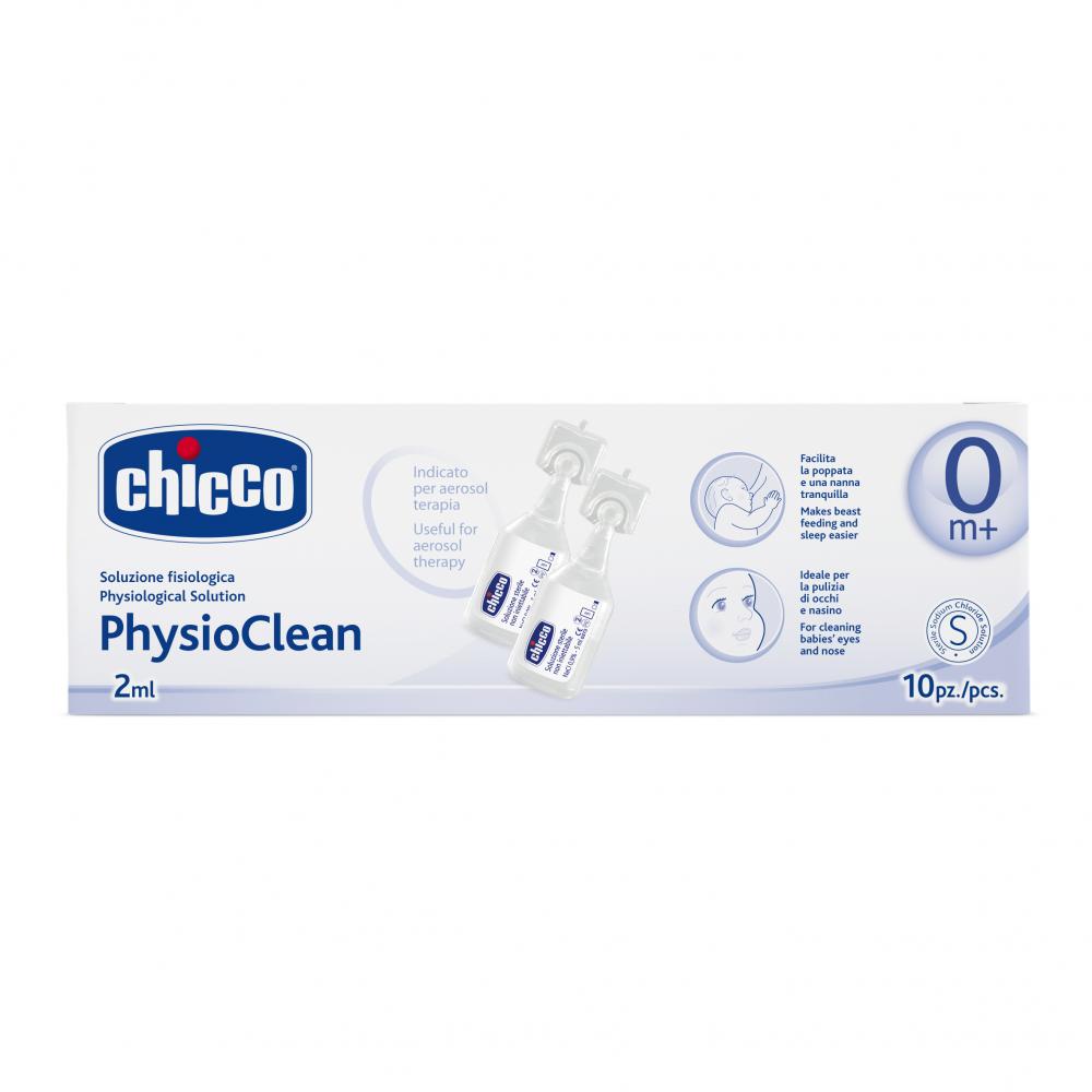 Chicco solutie nazala sterila PhysioClean 2ml, 10buc 101750