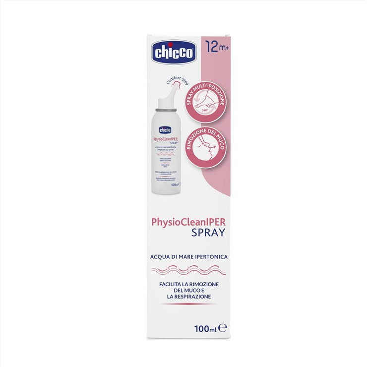 Chicco spray nazal ipertonic cu sare de mare PhysioCleanIPER  Imagine principală a produsului