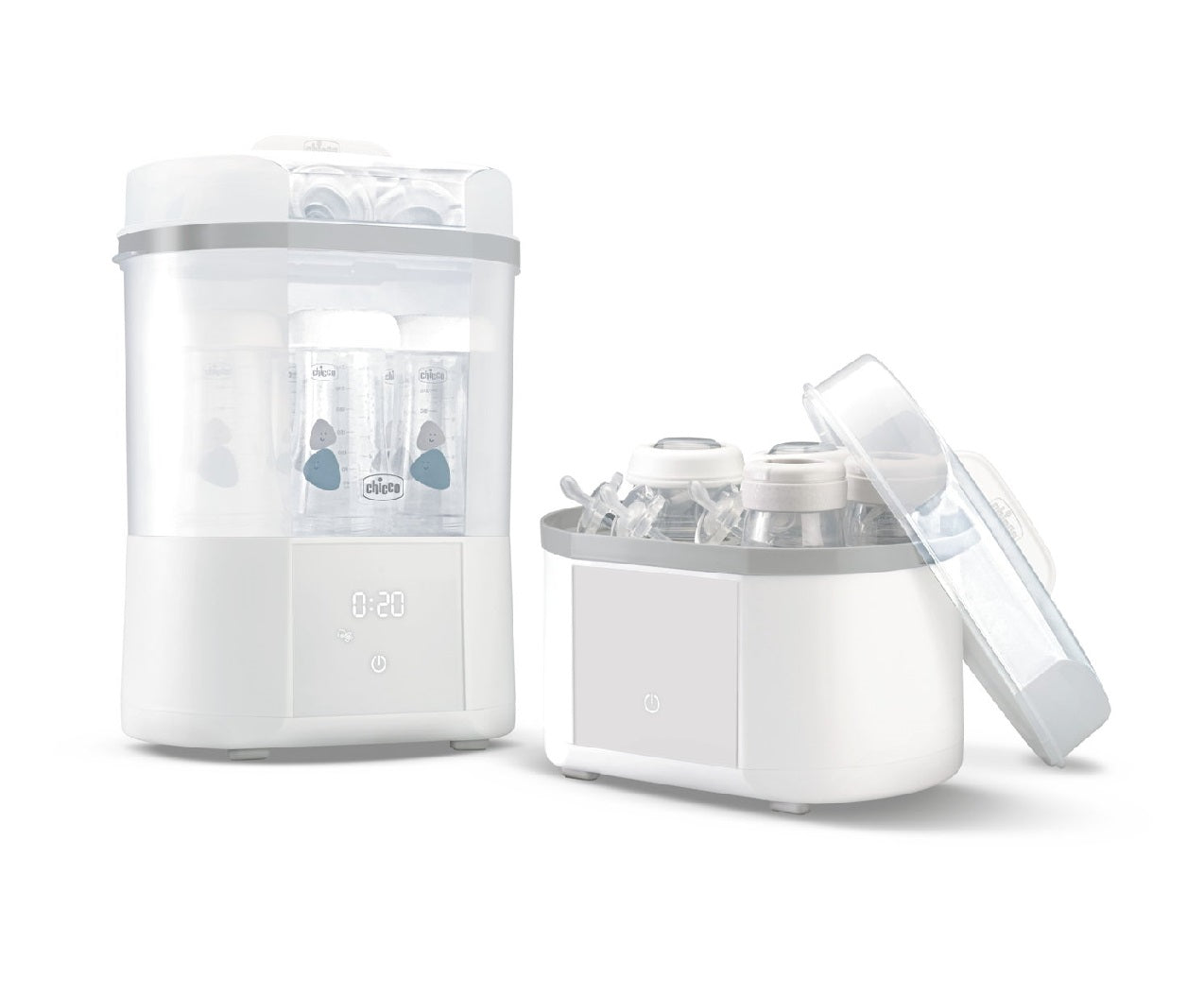 Chicco sterilizator electric digital cu uscator biberoane 0m+