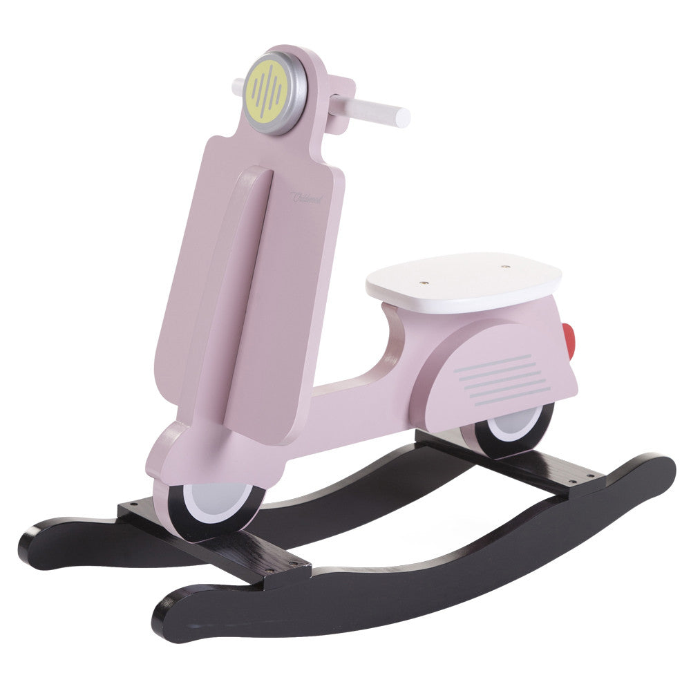 Childhome balansoar Scooter din MDF 12m+ Roz Imagine principală a produsului