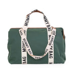 Childhome geanta mamici de infasat Mommy Bag 0m+, Signature Verde