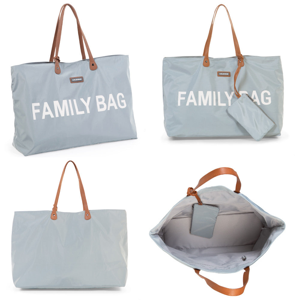 Childhome geanta mamici Family Bag 0m+, Gri Imagine secundară a produsului