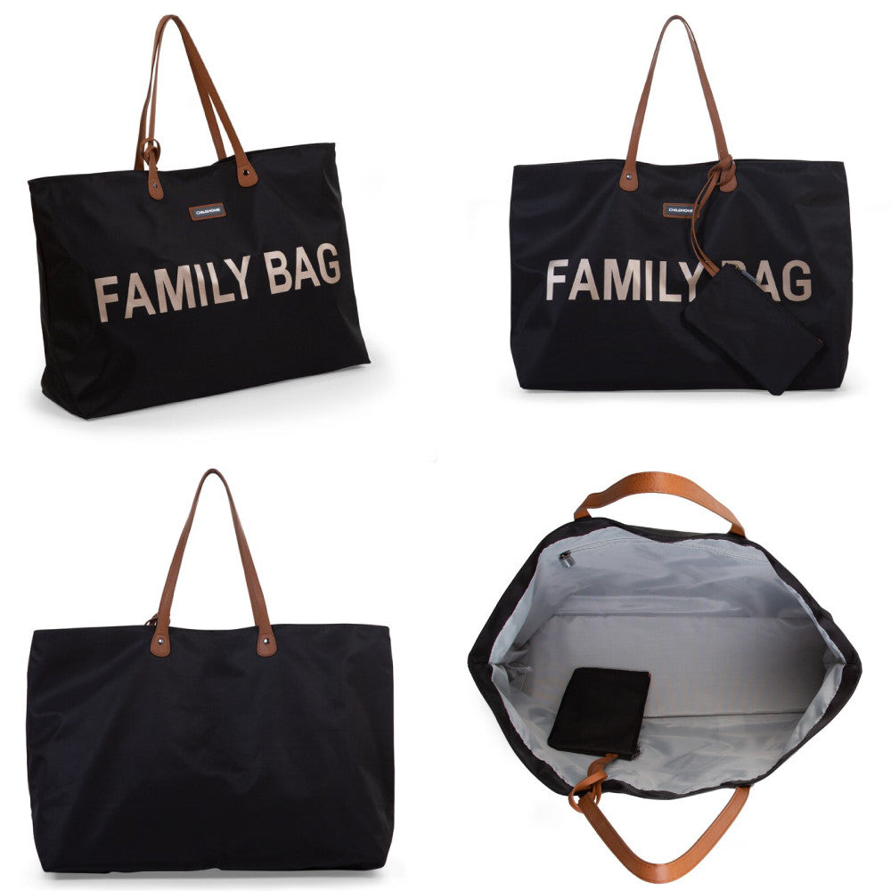 Childhome geanta mamici Family Bag 0m+,  Negru Imagine secundară a produsului