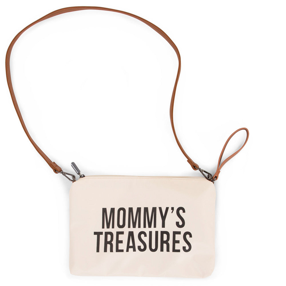 Childhome geanta mamici Mommy Clutch 33x23 cm 0m+, Alb Imagine secundară a produsului